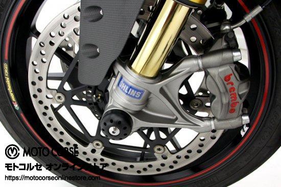 【商品のご案内++】 DBT Design アクスルスライダー with チタニウム フロント for Ducati Streetfighter V4 / Panigale V4 / Diavel